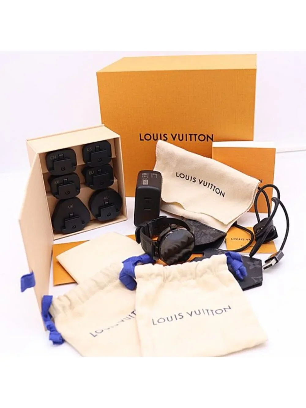 Louis Vuitton Tambour Horizon TM Quartz Digital Dial Watch